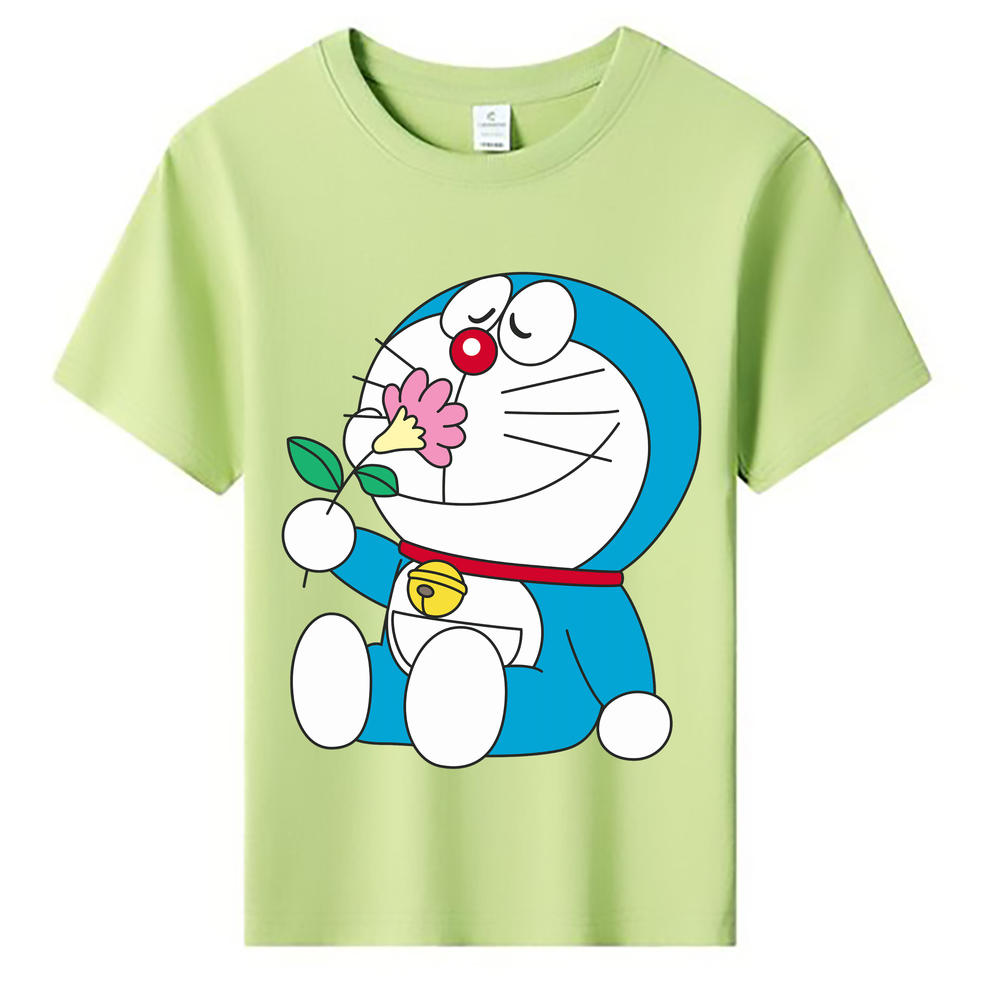 （画像用） ドラえもん Doraemon 綿100％キッズTシャツ（フロントプリント）